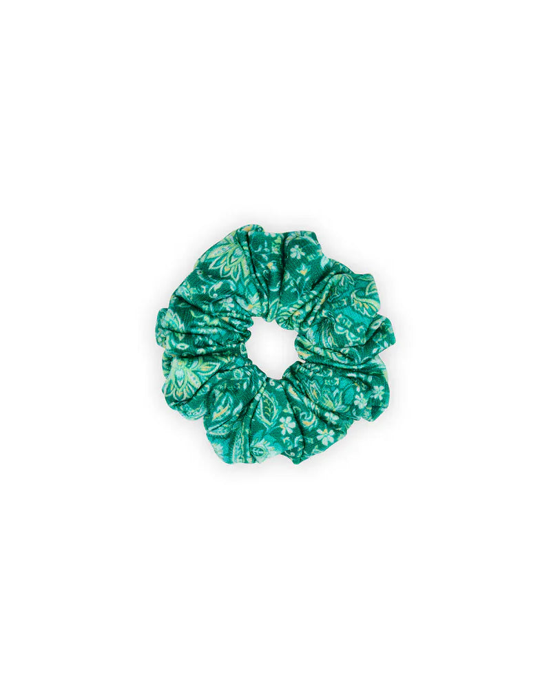 Kulani Kinis Kulani Kinis Emerald Aura Scrunchie HAIR112-EMAU Kulani Kinis Emerald Aura Scrunchie Splash Swimwear Accessories 840522521931