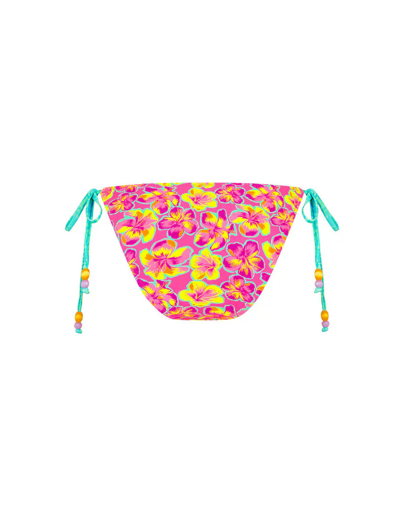 Kulani Kinis Kulani Kinis Full Coverage Tie Bikini Bottom - Sun Pop Kulani Kinis Full Coverage Tie Bikini Bottom - Sun Pop Splash Swimwear Bikini Bottoms