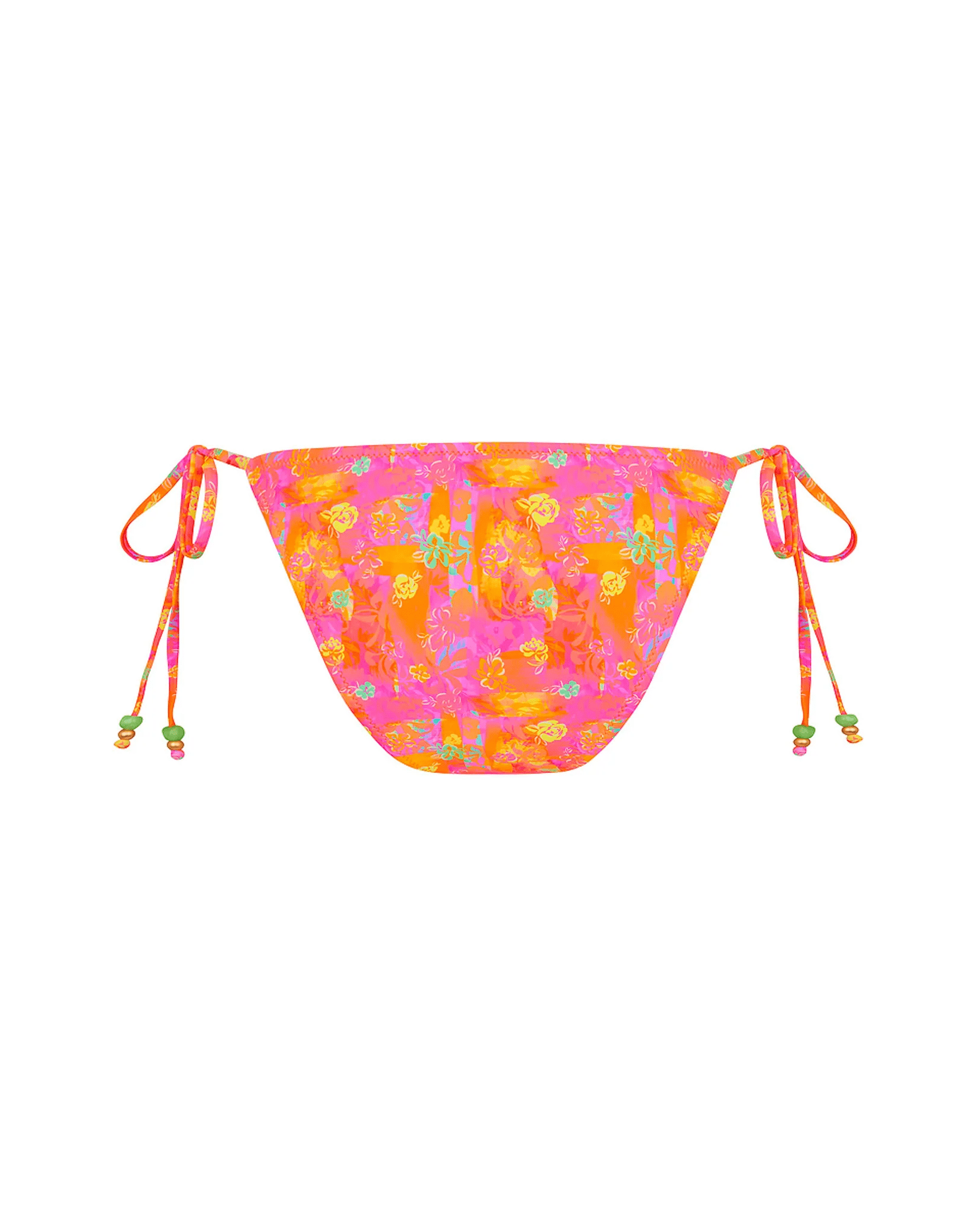 Kulani Kinis Kulani Kinis Full Coverage Tie Bikini Bottom - Sunrise Kiss Kulani Kinis Full Coverage Tie Bikini Bottom - Sunrise Kiss Splash Swimwear Bikini Bottoms