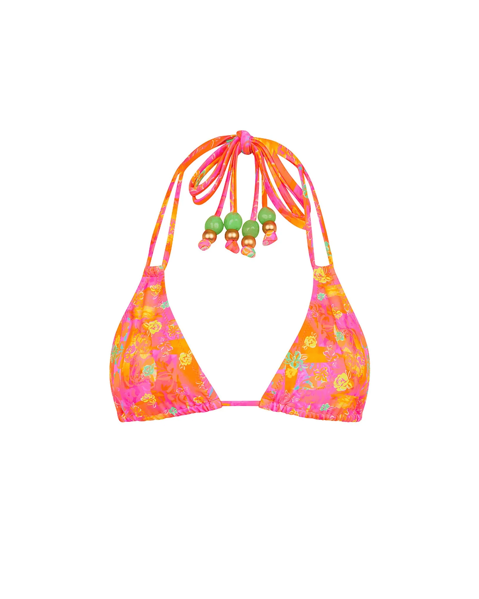 Kulani Kinis Kulani Kinis Halter Bralette Bikini Top - Sunrise Kiss Kulani Kinis Halter Bralette Bikini Top - Sunrise Kiss Splash Swimwear Bikini Tops