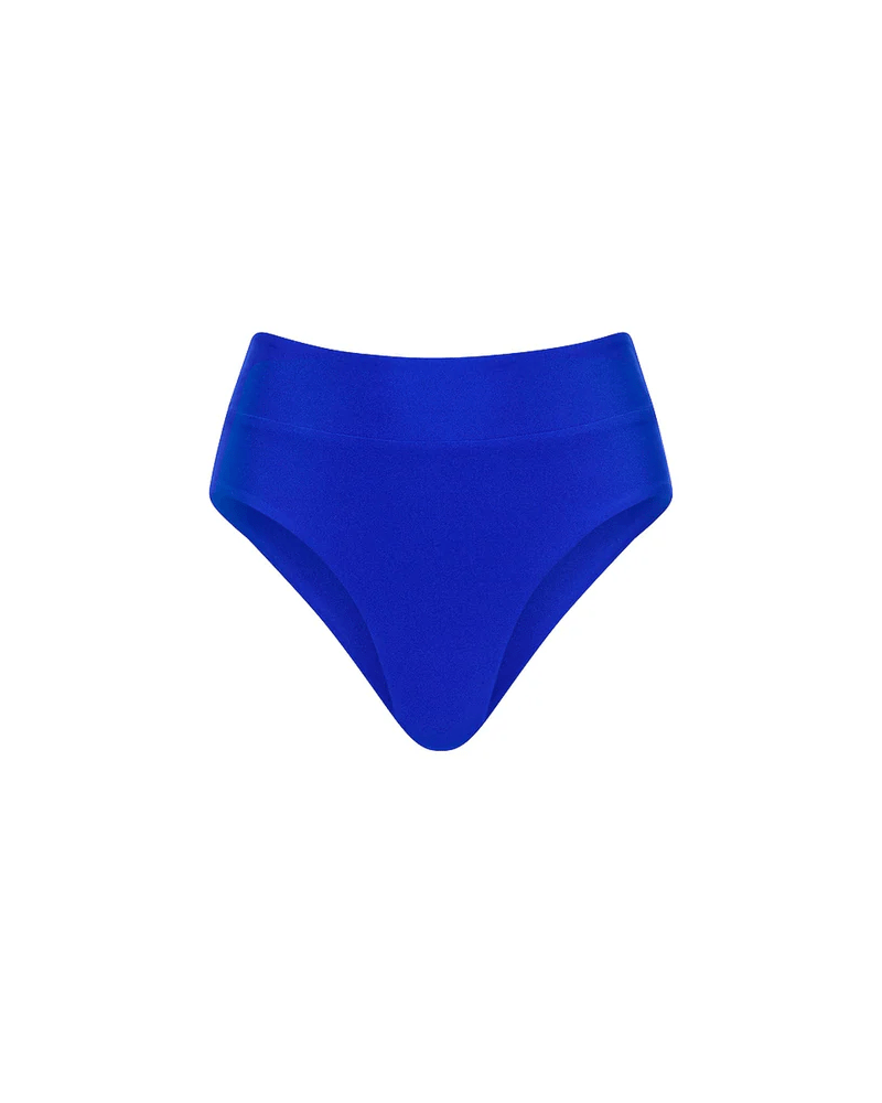 Kulani Kinis Kulani Kinis High Hip Cheeky Bikini Bottom -Blue Lagoon Kulani Kinis High Hip Cheeky Bikini Bottom -Blue Lagoon Splash Swimwear