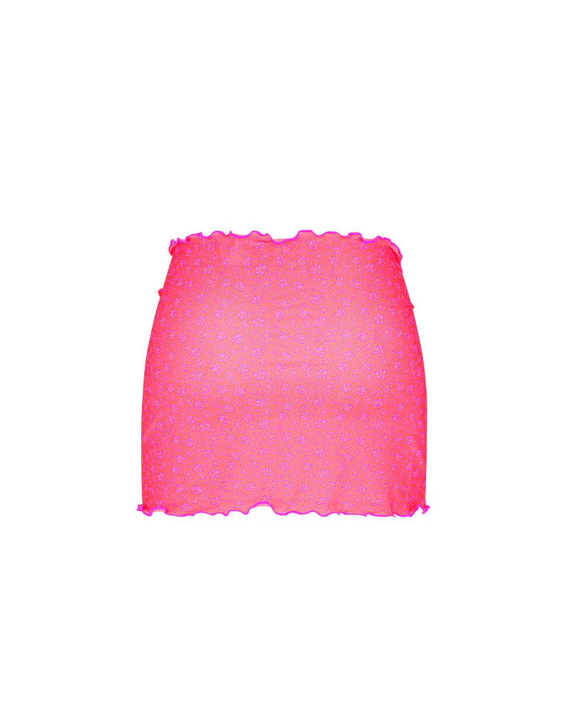 Kulani Kinis Kulani Kinis Mini Mesh Sarong - Kiss Me SAR102 Kulani Kinis Mini Mesh Sarong - Kiss Me Splash Swimwear M