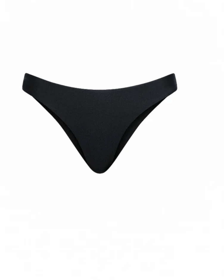 Kulani Kinis Kulani Kinis Minimal Full Coverage Bikini Bottom - Twilight Black BOT229-TWBL Kulani Kinis Minimal Full Coverage Bikini Bottom - Blue Lagoon Splash Swimwear Bikini Bottoms XS