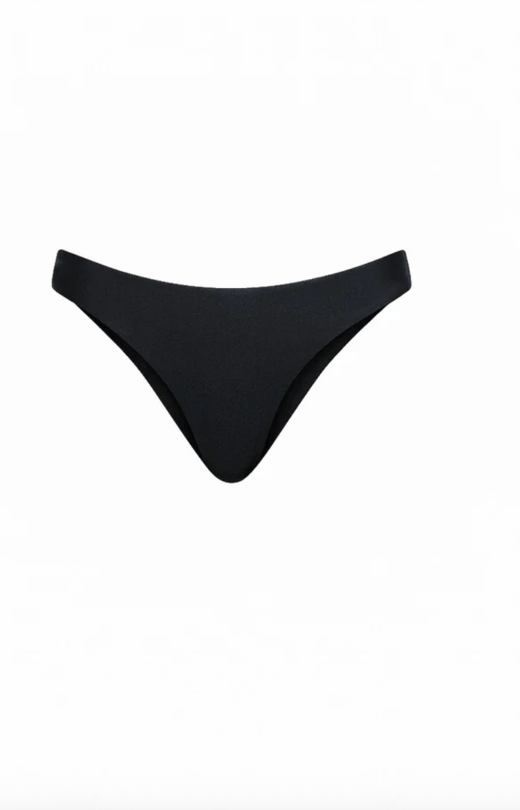 Kulani Kinis Kulani Kinis Minimal Full Coverage Bikini Bottom - Twilight Black BOT229-TWBL Kulani Kinis Minimal Full Coverage Bikini Bottom - Blue Lagoon Splash Swimwear Bikini Bottoms XS