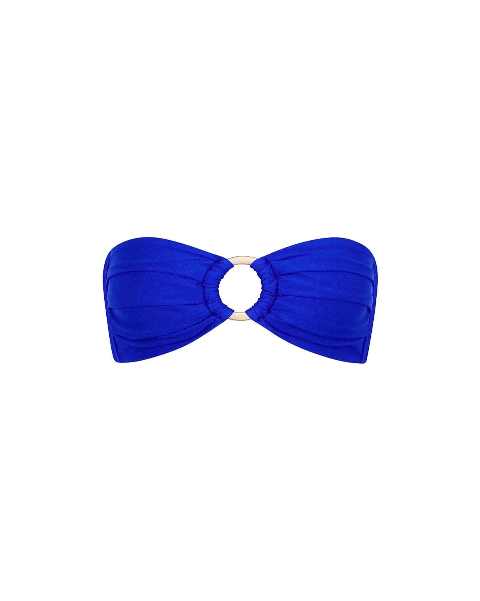 Kulani Kinis Kulani Kinis Strapless Bandeau Bikini Top - Blue Lagoon Kulani Kinis Strapless Bandeau Bikini Top - Blue Lagoon Splash Swimwear