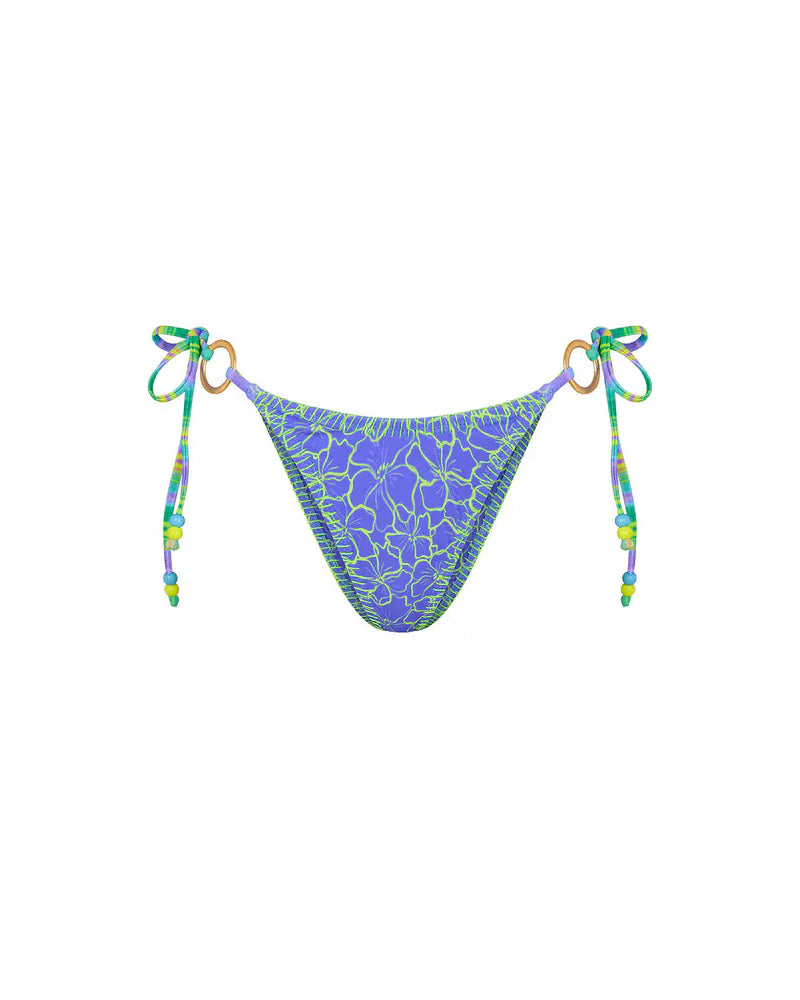 Kulani Kinis Kulani Kinis Sugar Wave Lace Stitch Ring Tie Bikini Bottom Kulani Kinis Sugar Wave Lace Stitch Ring Tie Bikini Bottom Splash Swimwear Bikini Bottoms