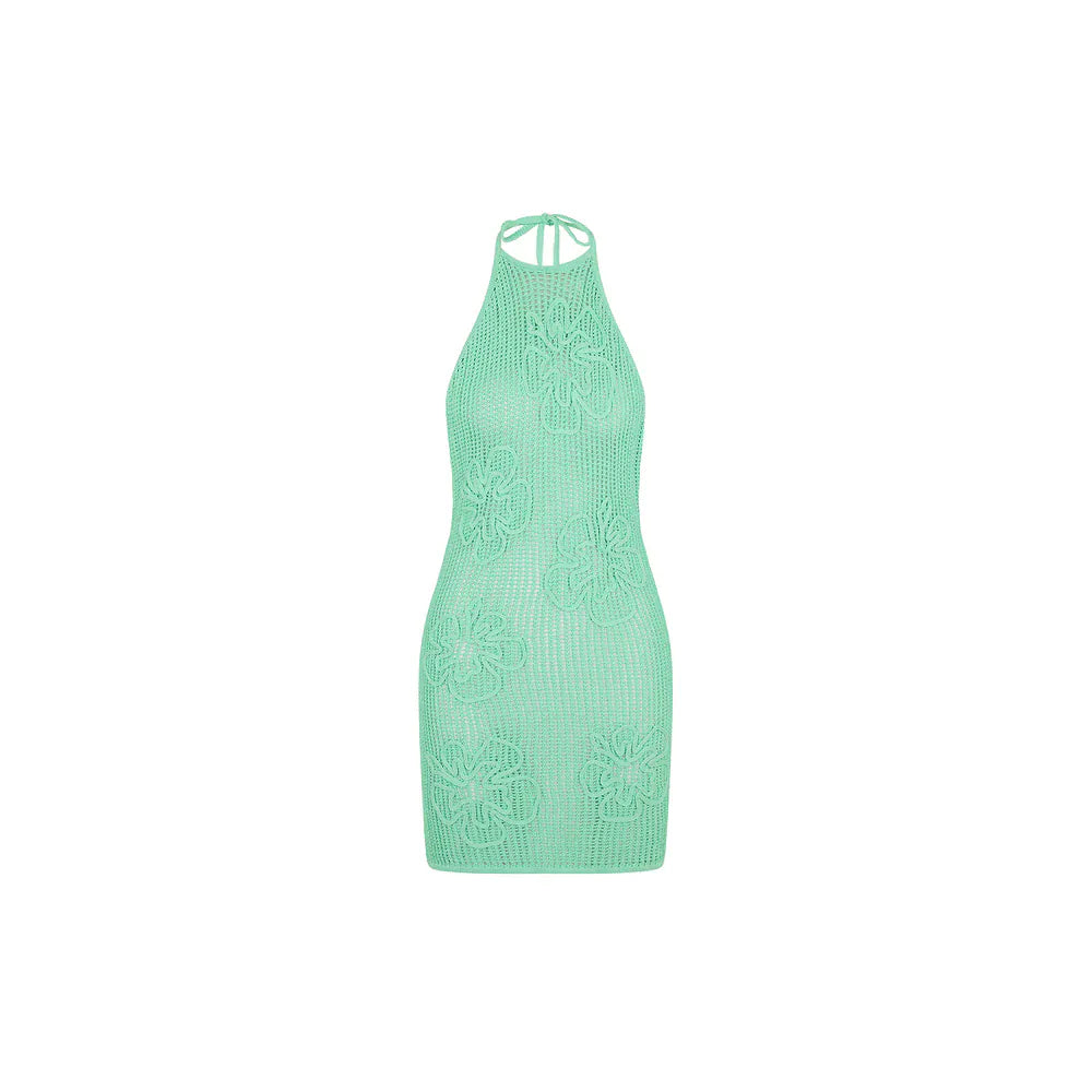 Kulani Kinis Kulani Kinis Summer Knit Mini Dress - Crystal Tides Kulani Kinis Summer Knit Mini Dress - Crystal Tides Splash Swimwear Dresses