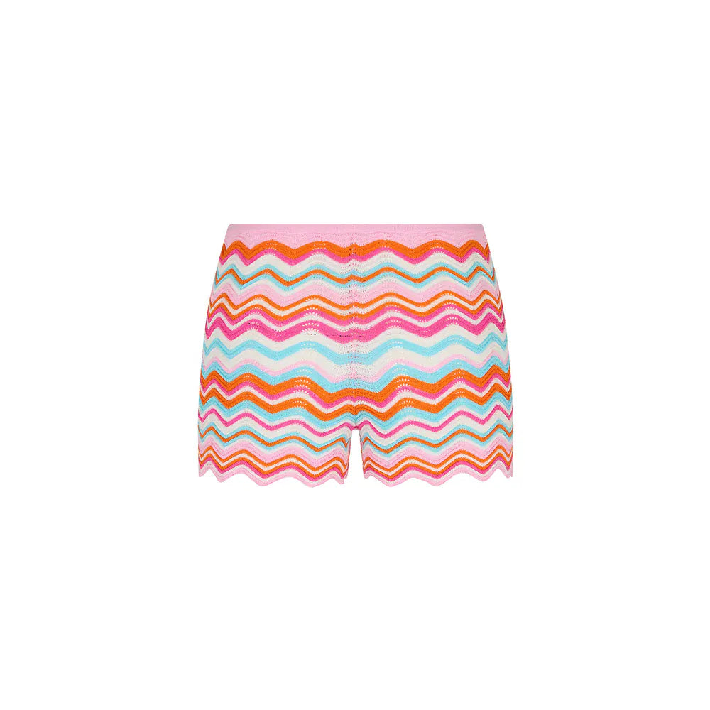Kulani Kinis Kulani Kinis Sunset Wave Knit Micro Short Kulani Kinis Sunset Wave Knit Micro Short Splash Swimwear Womens Shorts