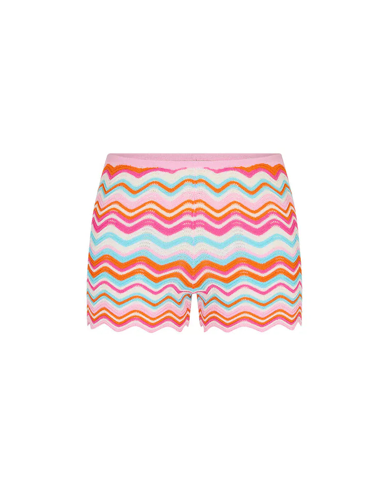 Kulani Kinis Kulani Kinis Sunset Wave Knit Micro Short Kulani Kinis Sunset Wave Knit Micro Short Splash Swimwear Womens Shorts