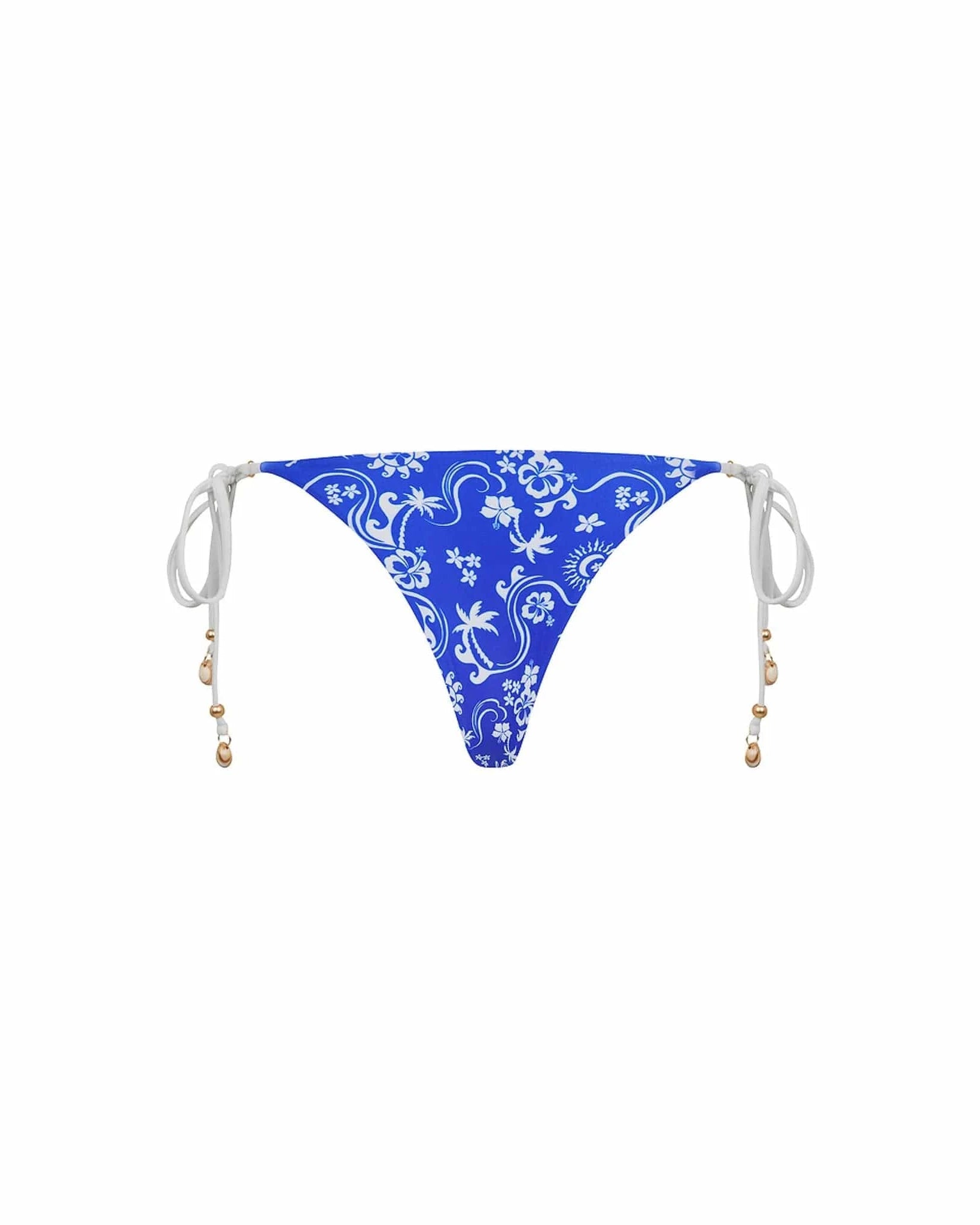 Kulani Kinis Kulani Kinis Thong Tie Side Bikini Bottom - Surfside Kulani Kinis Thong Tie Side Bikini Bottom - Surfside Splash Swimwear