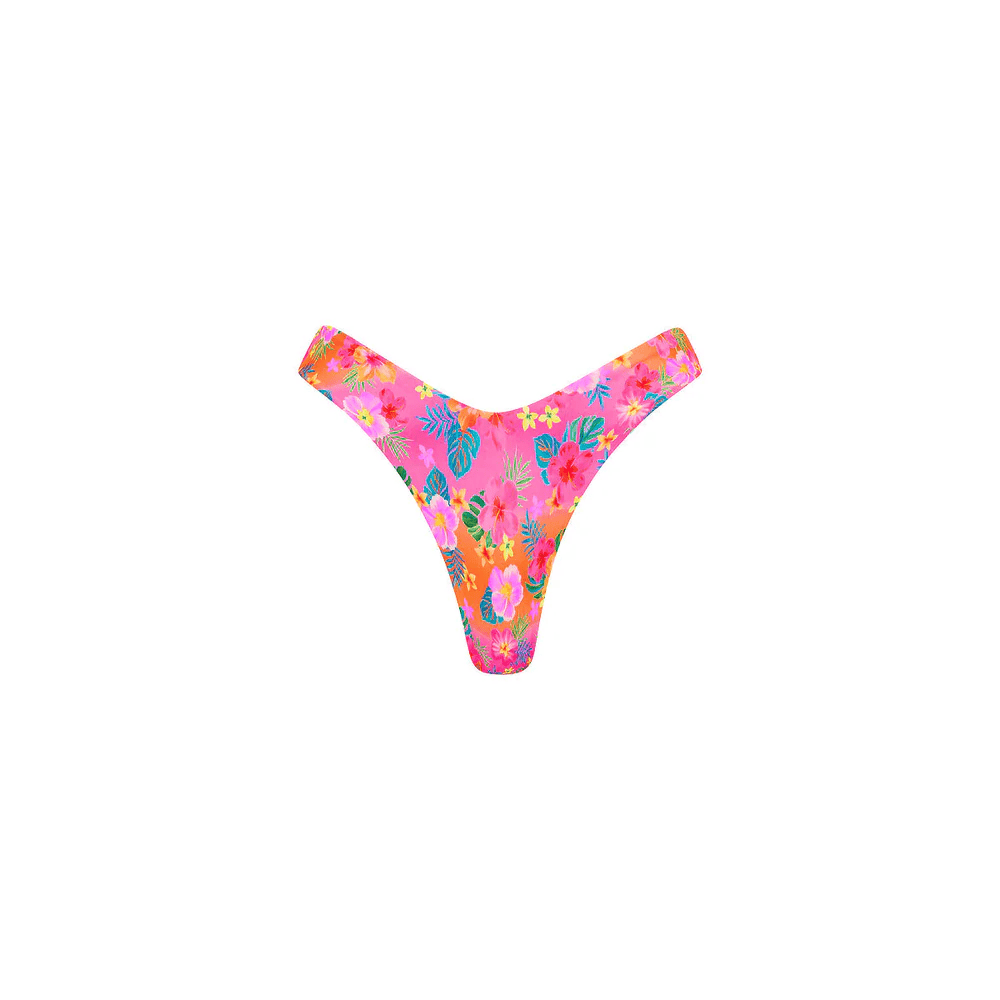 Kulani Kinis Kulani Kinis Y Cheeky Bikini Bottom - Summer Glow Kulani Kinis Y Cheeky Bikini Bottom - Summer Glow Splash Swimwear