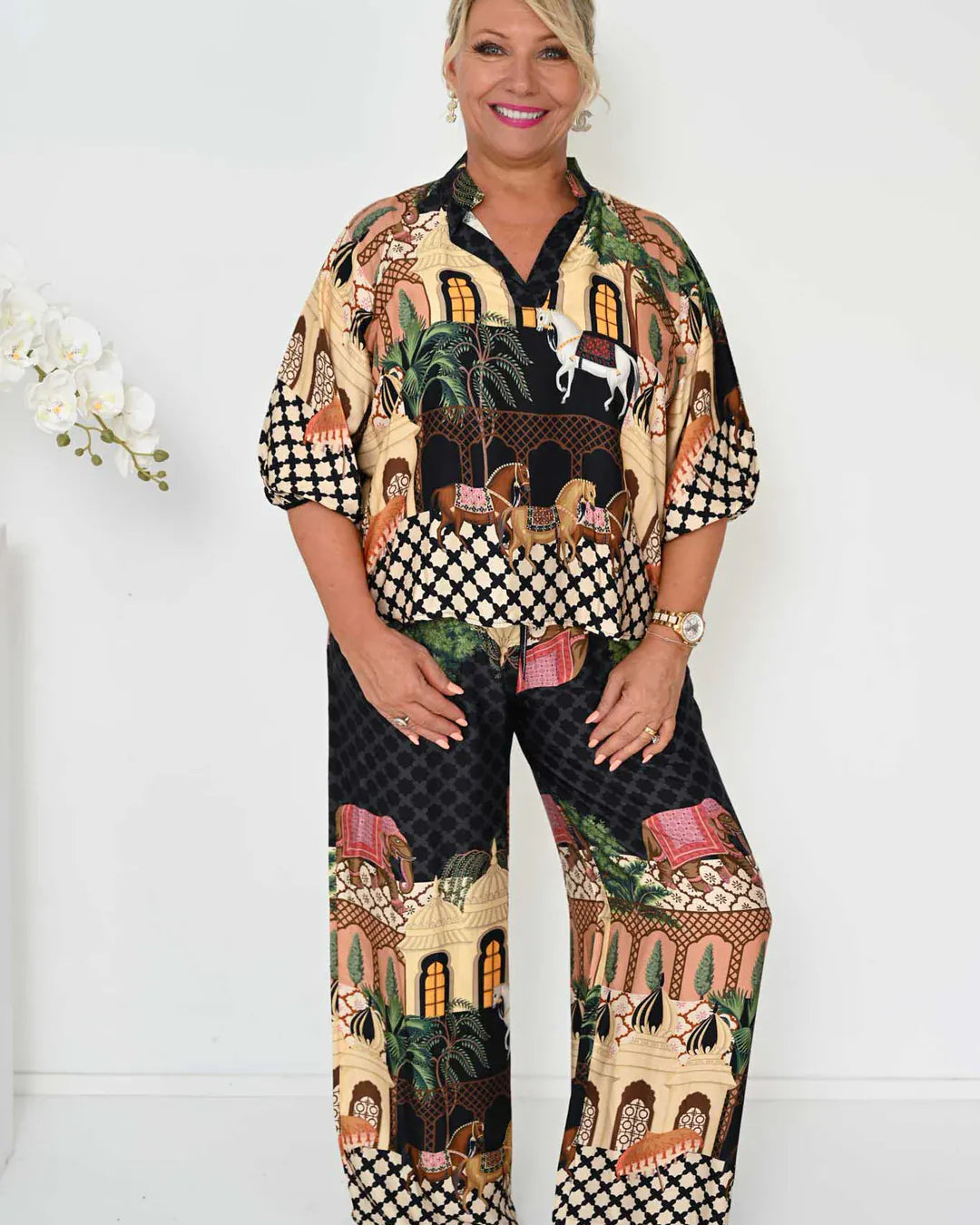Lacassa Lacassa Carnival Pant 6655 Carnival Top | Lacassa Splash Swimwear Pants Black / S/M