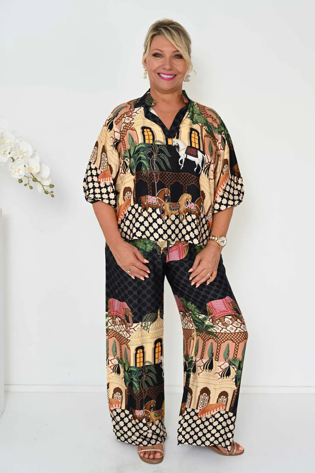 Lacassa Lacassa Carnival Pant 6655 Carnival Top | Lacassa Splash Swimwear Pants Black / S/M