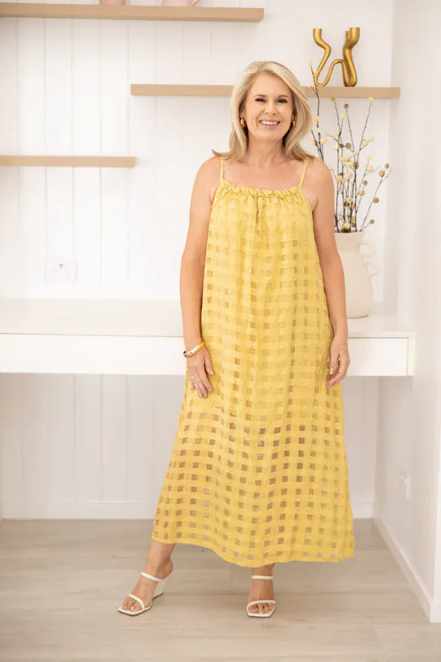 LaSofia La Sofia Alice Midi Dress La Sofia Alice Midi Dress Splash Swimwear Dresses