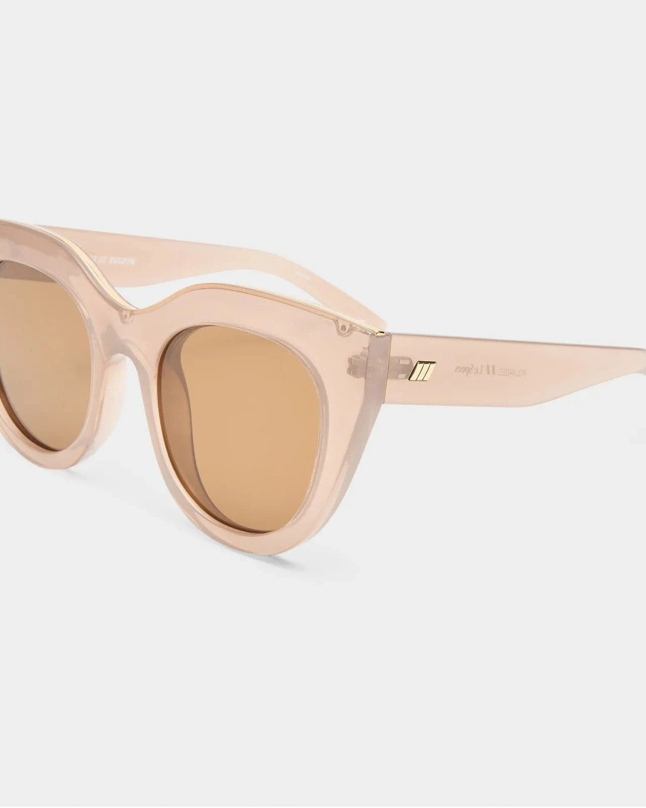 Le Specs Air Heart Sunnies LSP2552178 Le Specs Air Heart Sunnies Splash Swimwear Womens Accessories Mink 9324976428356