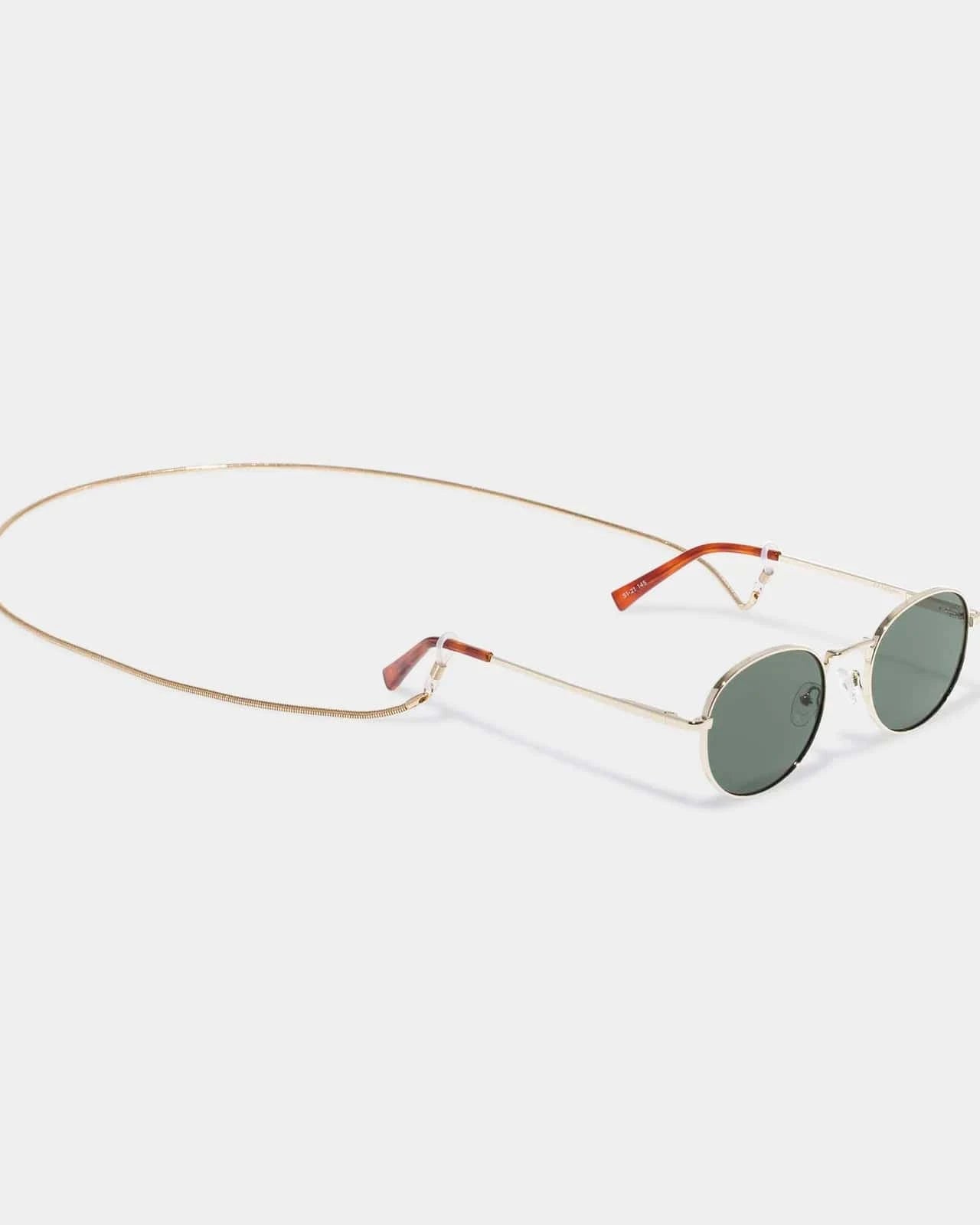 Le Specs Fine Rope Neck Chain - Gold CHN2205522 Fine Rope Neck Chain - Gold Splash Swimwear Neck Chain 9324976407399