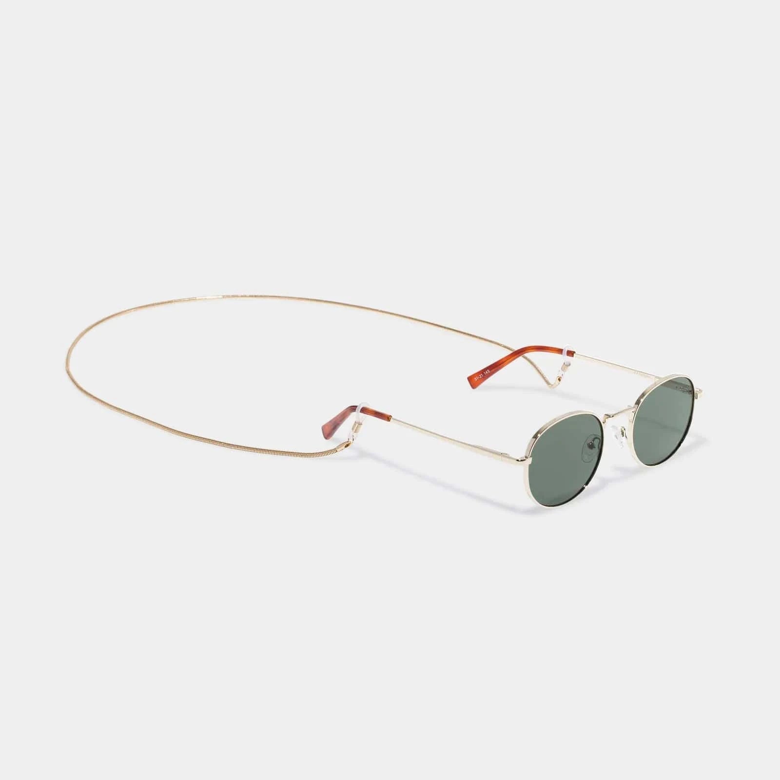 Le Specs Fine Rope Neck Chain - Gold CHN2205522 Fine Rope Neck Chain - Gold Splash Swimwear Neck Chain 9324976407399