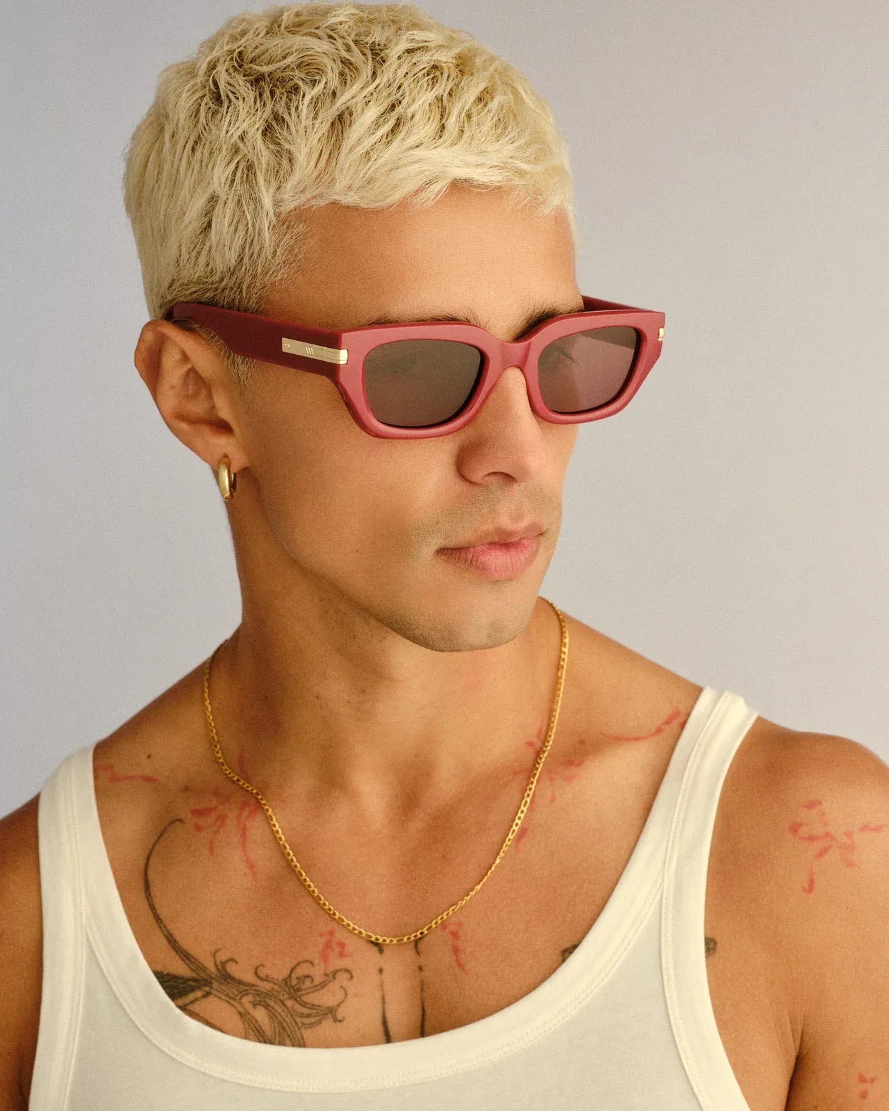 Le Specs Le Specs Curito Sunnies - Burgundy Le Specs Outta Love Sunnies - Pearl Caramel Splash Swimwear Sunnies 1000031283
