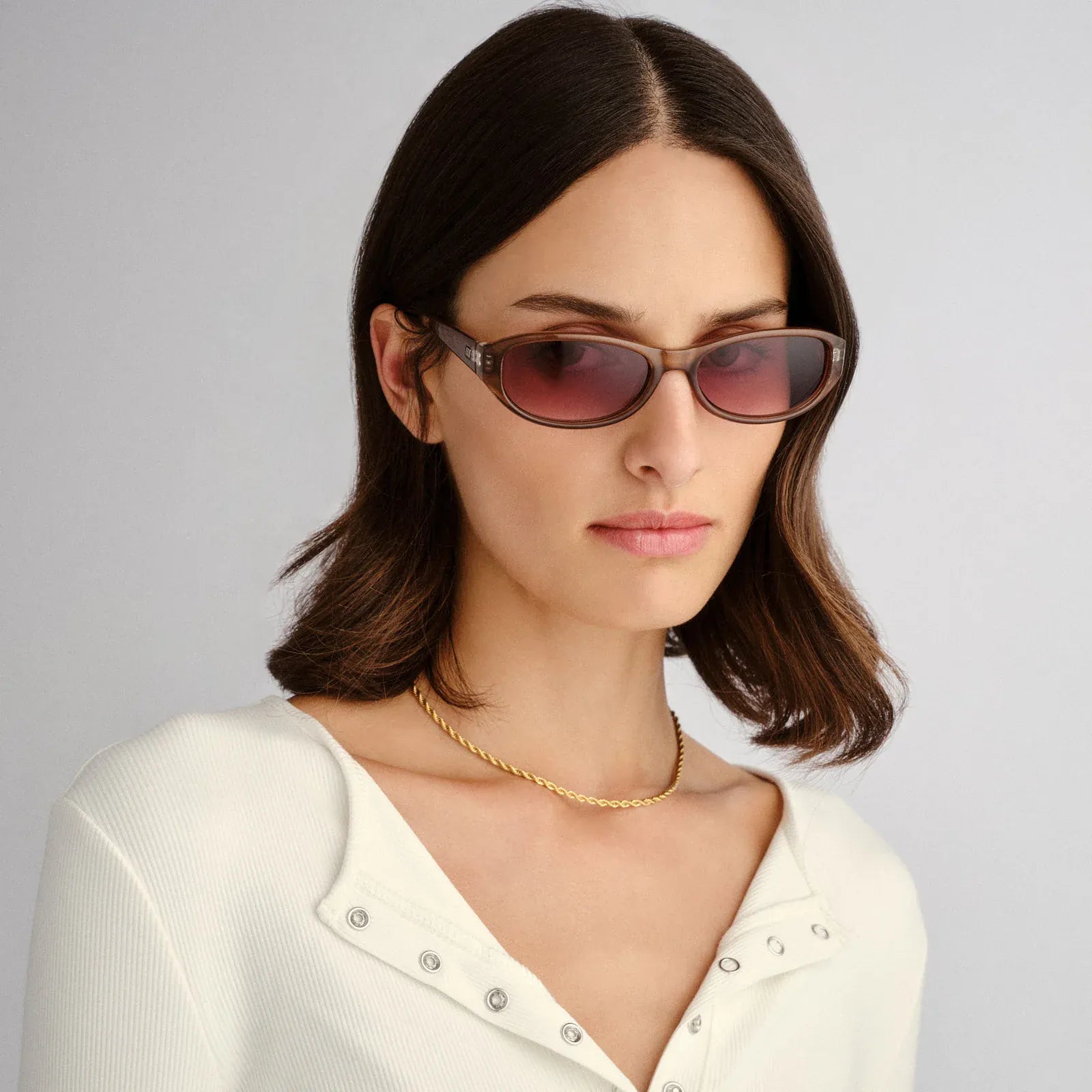 Le Specs Le Specs Don't Cha Sunnies - Pearl Chocolate LSP2452431 Le Specs Outta Love Sunnies - Pearl Caramel Splash Swimwear Sunnies 9324976418944