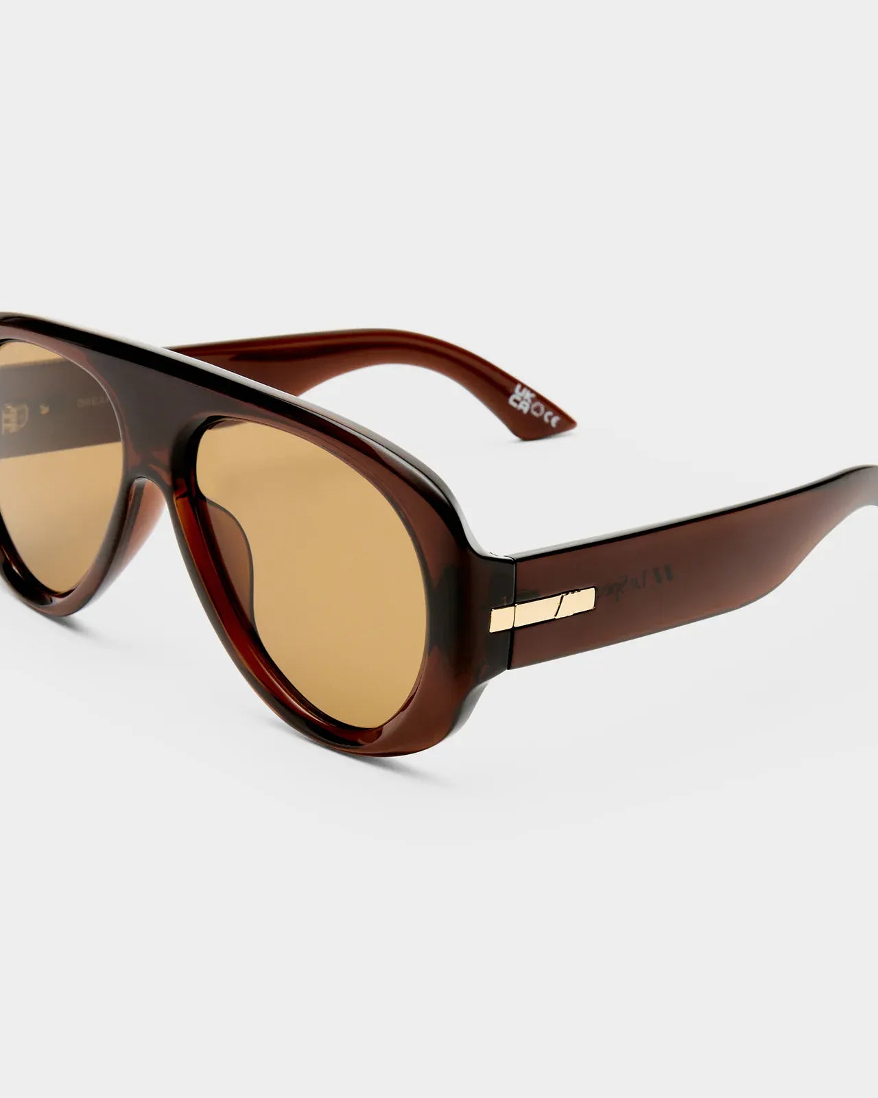 Le Specs Le Specs Dream Boat Sunnies - Coco LSP2652322 Le Specs Outta Love Sunnies - Pearl Caramel Splash Swimwear Sunnies 9324976437952