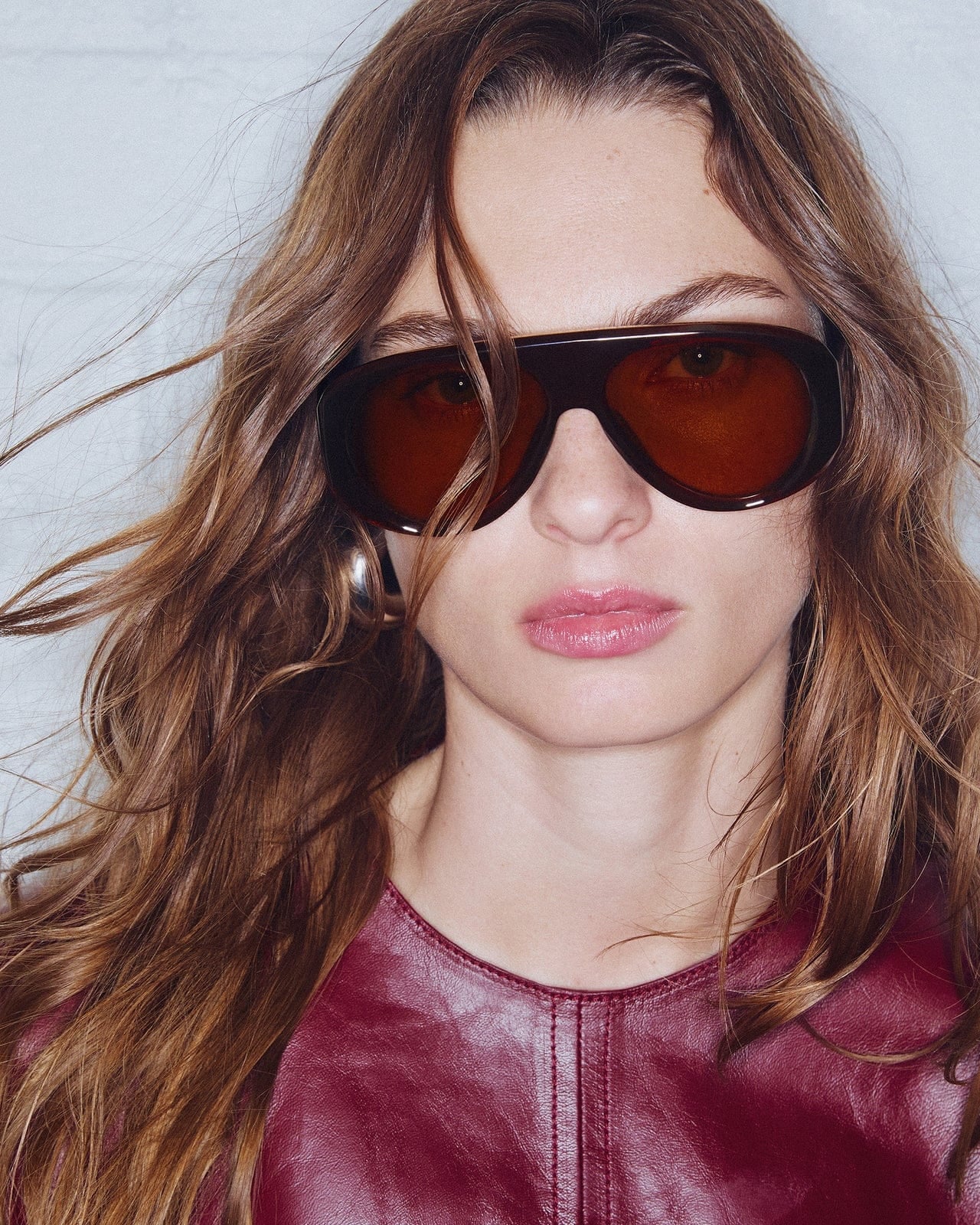 Le Specs Le Specs Dream Boat Sunnies - Coco LSP2652322 Le Specs Outta Love Sunnies - Pearl Caramel Splash Swimwear Sunnies 9324976437952