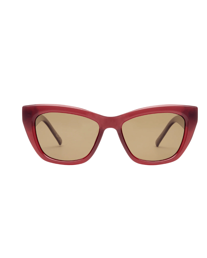 Le Specs Le Specs Lumen + Sunnies - Cranberry LWF2652383 Le Specs Outta Love Sunnies - Pearl Caramel Splash Swimwear Sunnies 9324976446862