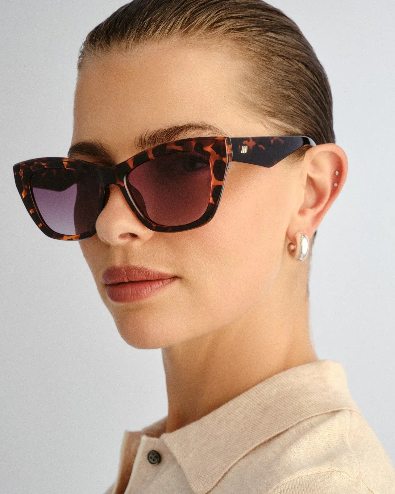 Le Specs Le Specs Lumen + Sunnies - Tort LWF2652385 Le Specs Outta Love Sunnies - Pearl Caramel Splash Swimwear Sunnies 9324976446886