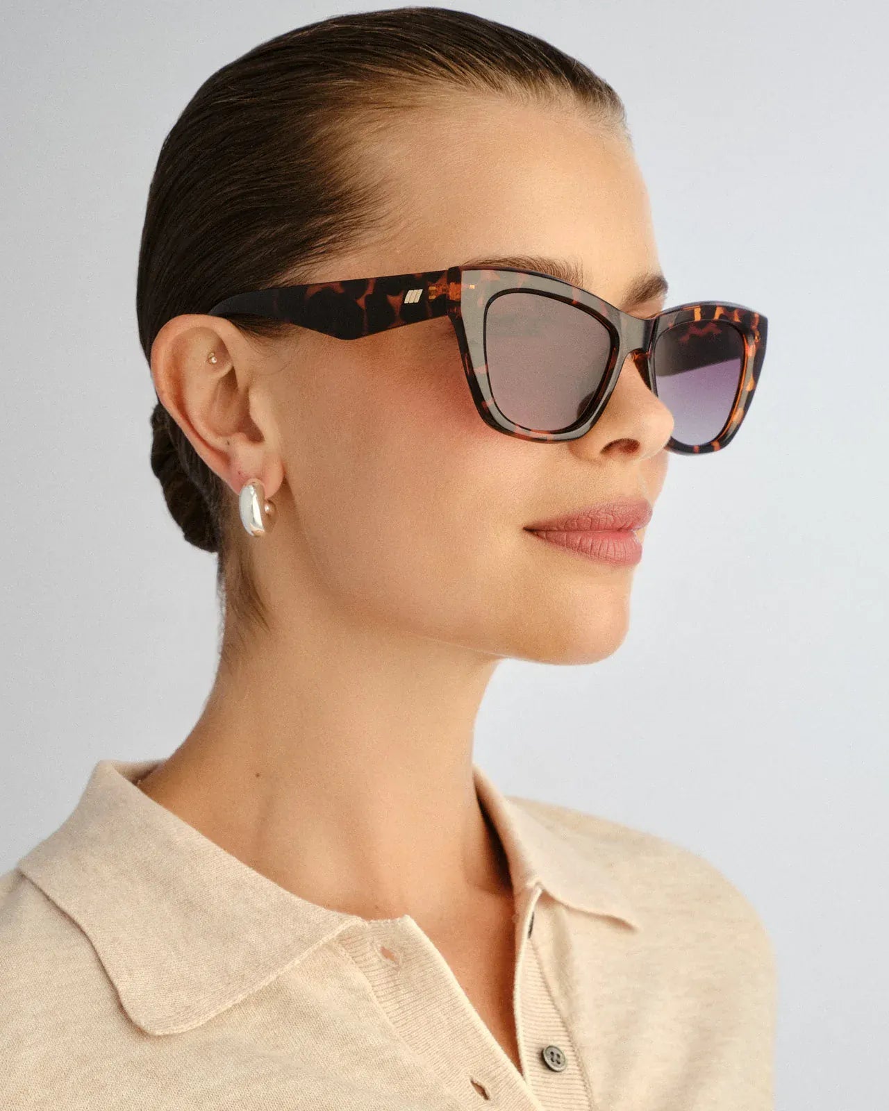 Le Specs Le Specs Lumen + Sunnies - Tort LWF2652385 Le Specs Outta Love Sunnies - Pearl Caramel Splash Swimwear Sunnies 9324976446886