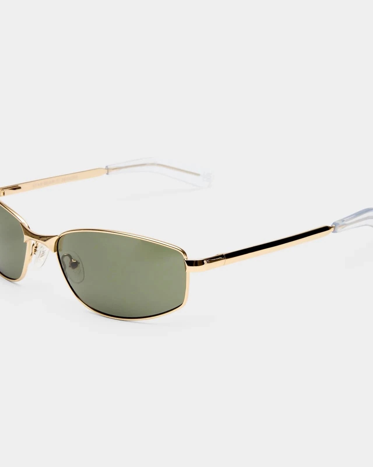 Le Specs Star Beam Sunnies - Bright Gold Khaki Mono LSP2552280 Le Specs Star Beam - Bright Gold Khaki Mono Splash Swimwear Sunnies 9324976436085