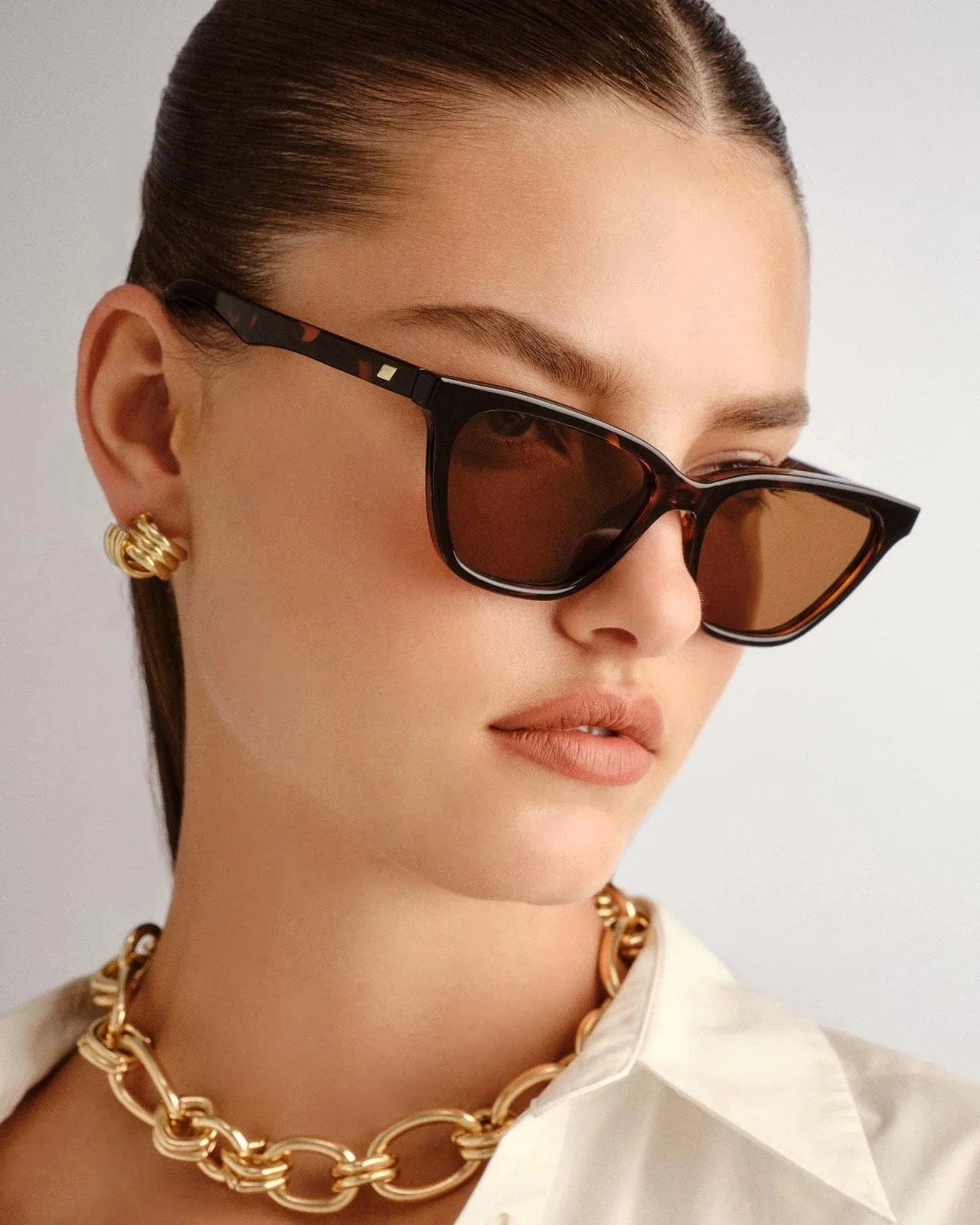 Le Specs Unfaithful Sunnies - Tort LSP2552176 Le Specs Unfaithful Sunnies - Black Splash Swimwear Sunglasses 9324976428332