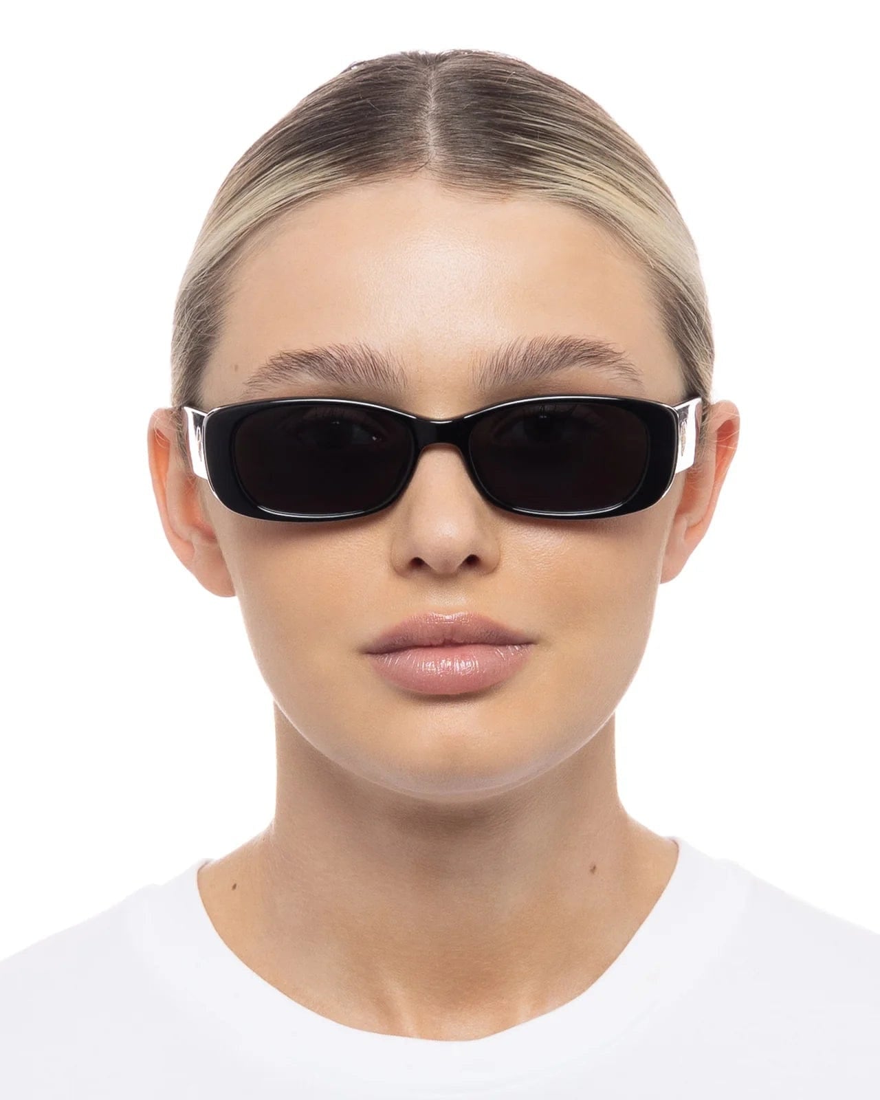 Le Specs Unreal! Sunnies 1902078 Le Specs Beautiful Stranger Splash Swimwear Sunnies Shiny Black 9324976301352
