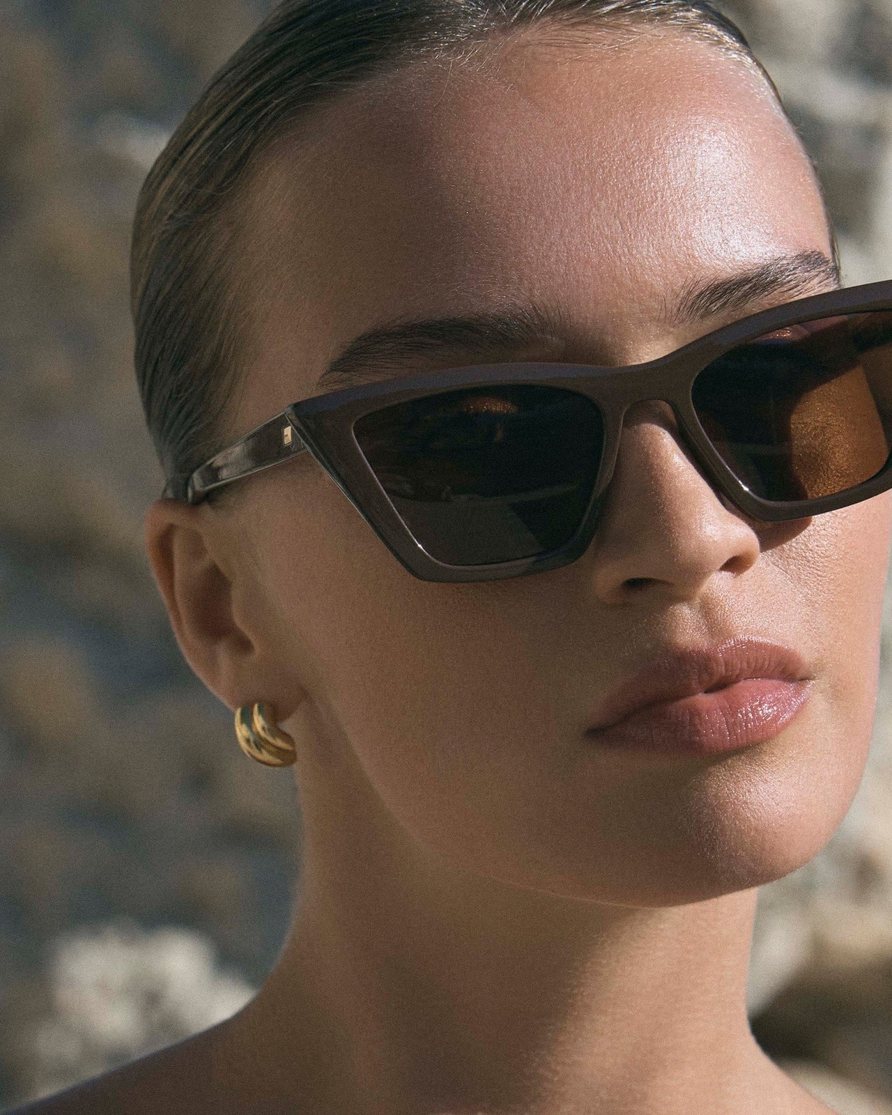 Le Specs Velodrome Sunnies - Cocoa LSP2652348 Le Specs Lunita Sunnies - Tort Smokey Brown Splash Swimwear Sunnies 9324976446480