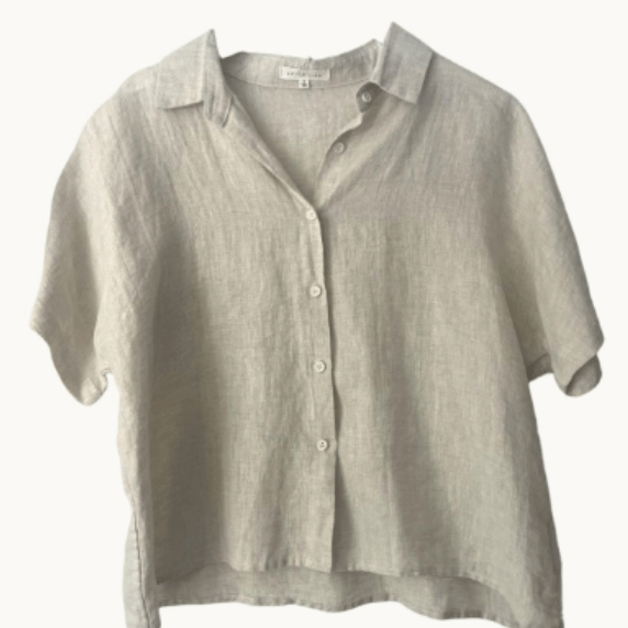 Little Lies Bronte Shirt Bronte Shirt Splash Swimwear Shirts Natural / 8 1000018738