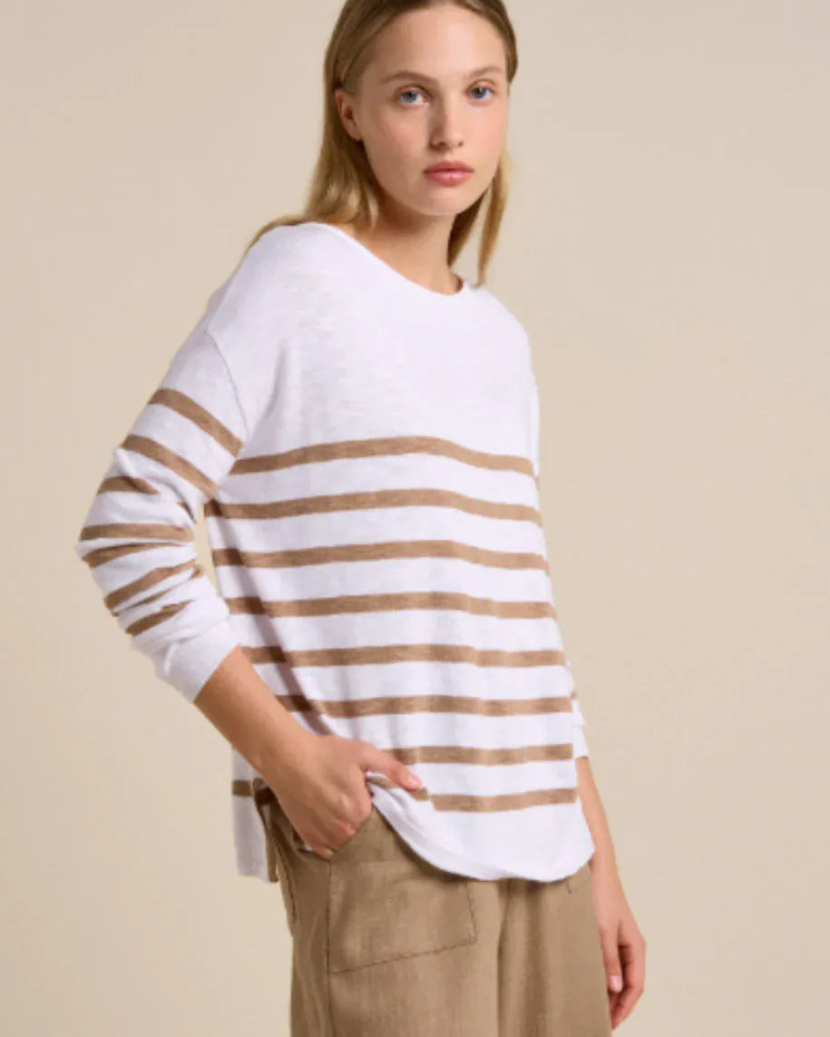 Little Lies Little Lies Bobbie Top - Taupe Little Lies Sacha Top Splash Swimwear Tops