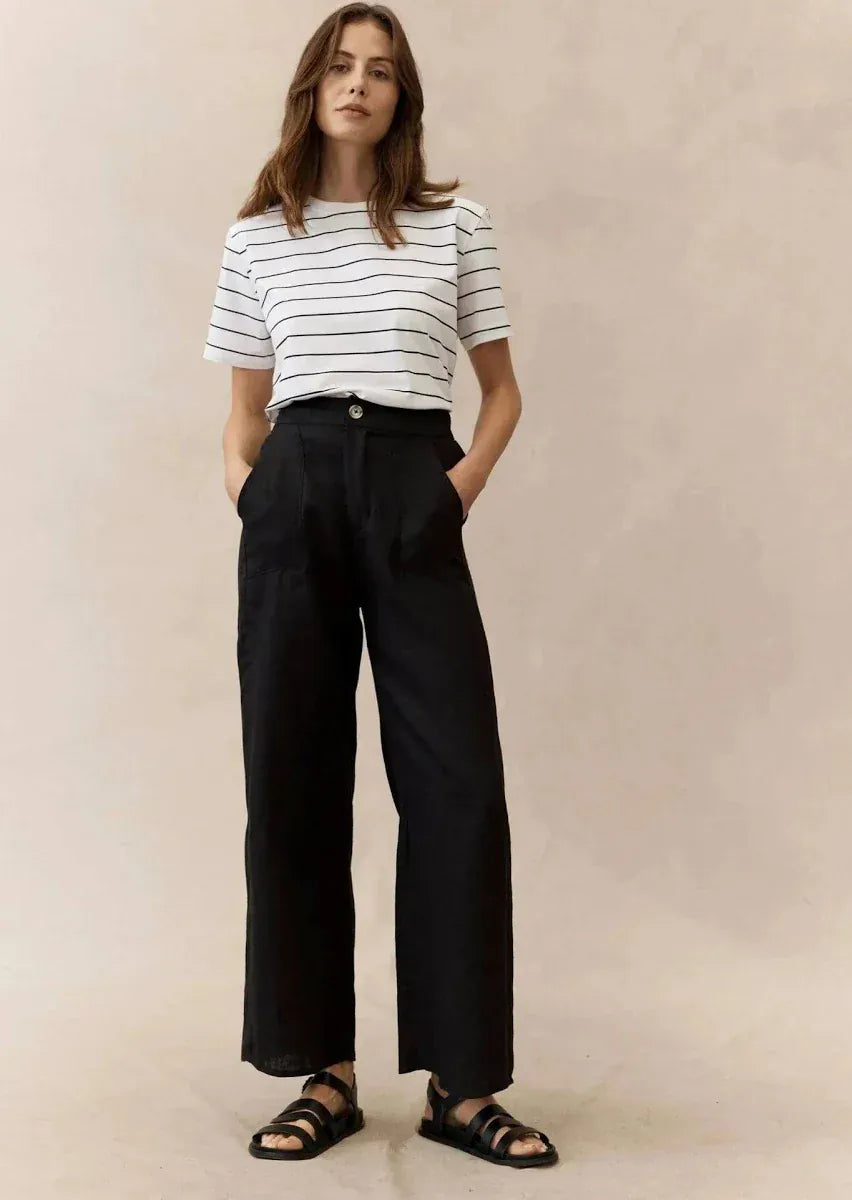 Little Lies Little Lies Jude Linen Pants Little Lies Jude Linen Pants Splash Swimwear Womens Pants