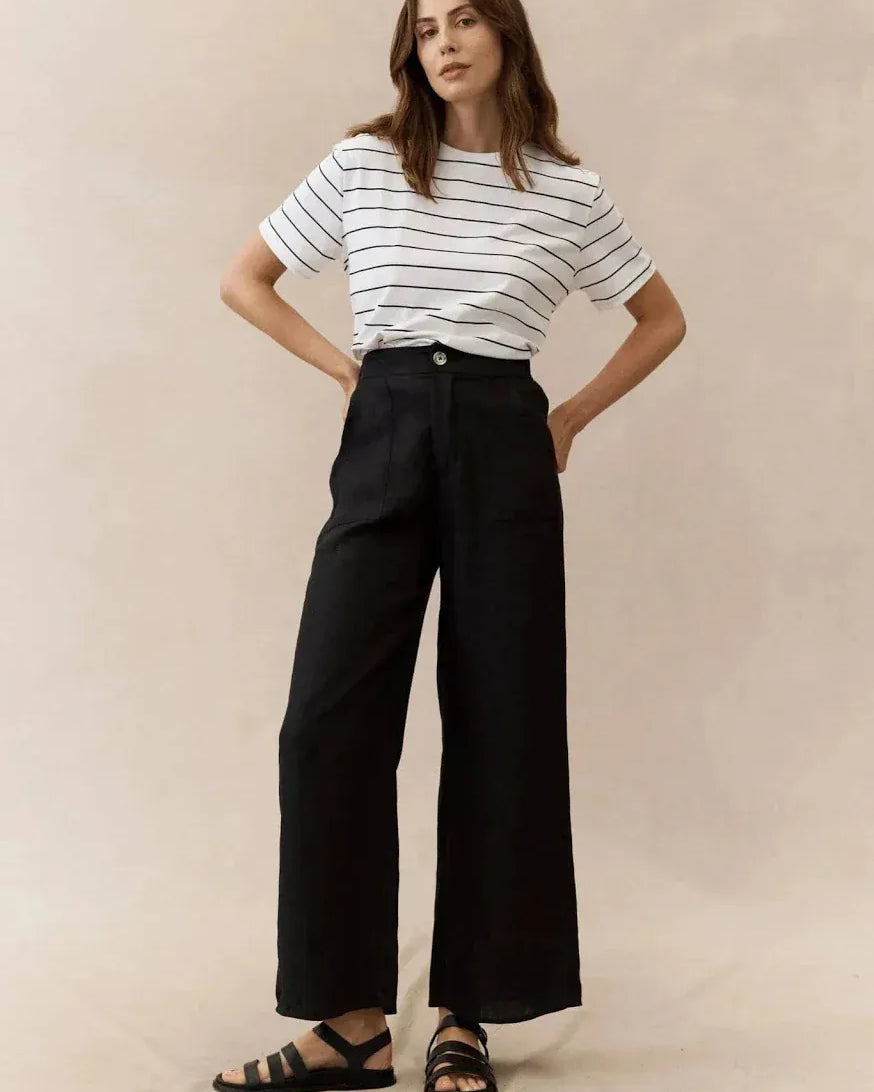 Little Lies Little Lies Jude Linen Pants Little Lies Jude Linen Pants Splash Swimwear Womens Pants