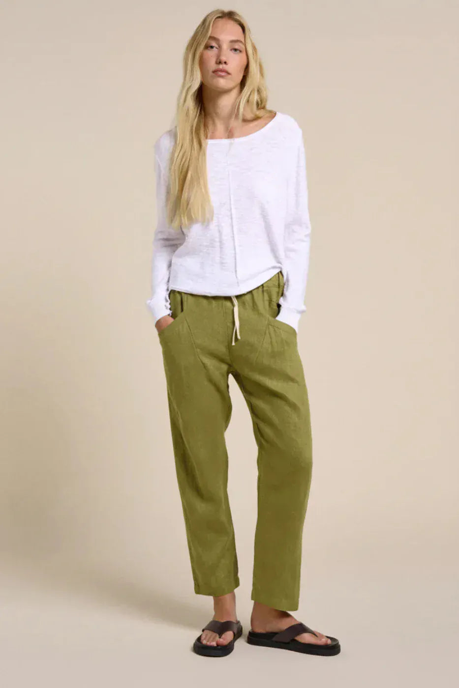 Little Lies Little Lies Sacha Top S18111513 Little Lies Sacha Top Splash Swimwear Tops White / S 1000029889