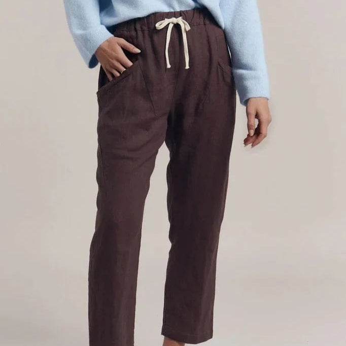 Little Lies Luxe Pants S19070401 Little Lies Luxe Pants Splash Swimwear Chocolate / 8 1000024824