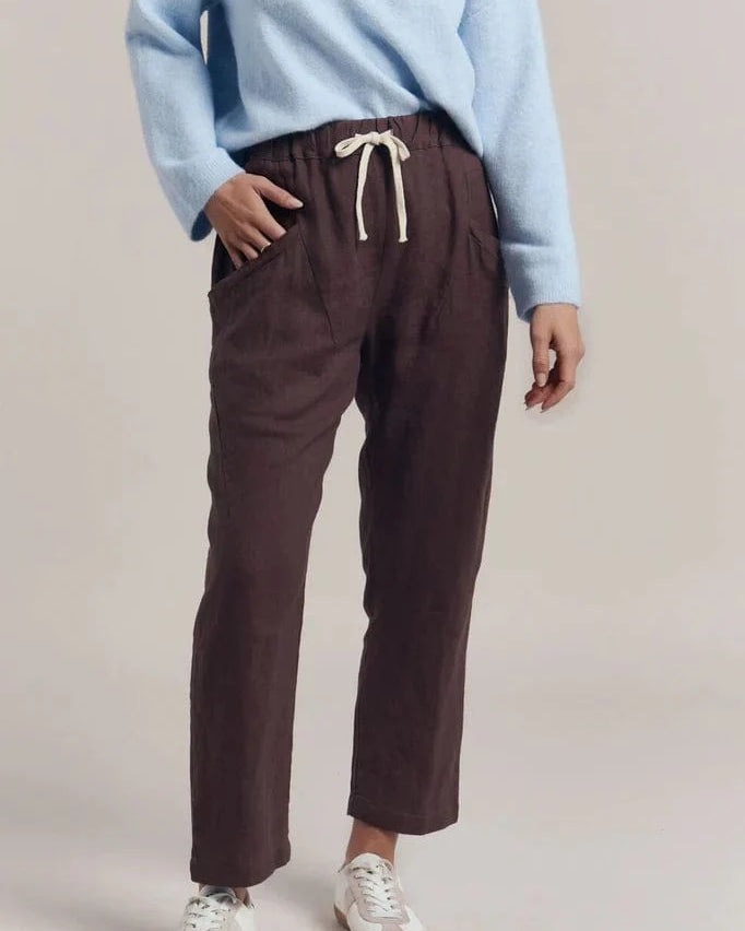 Little Lies Luxe Pants S19070401 Little Lies Luxe Pants Splash Swimwear Chocolate / 8 1000024824