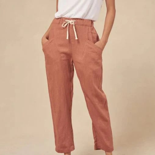 Little Lies S19070401 Teracotta / 8 Luxe Pants Little Lies Luxe Pants