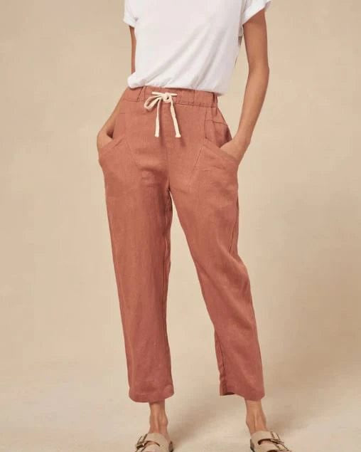 Little Lies S19070401 Teracotta / 8 Luxe Pants Little Lies Luxe Pants
