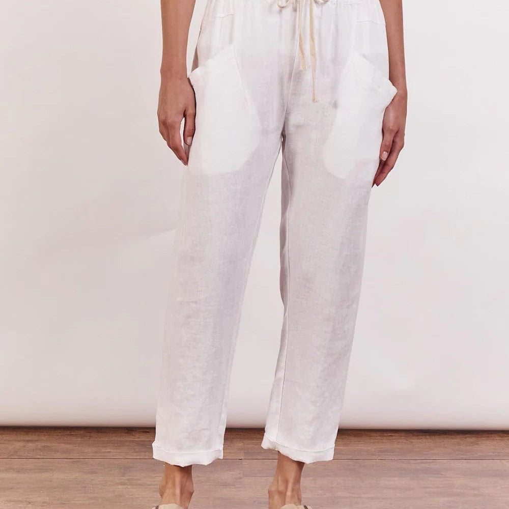 Little Lies S19070401 White / 8 Luxe Pants Little Lies Luxe Pants