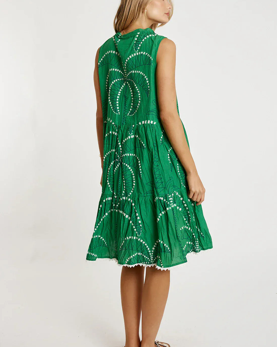 Lulalife Lulalife Idalia Sleeveless Dress Lulalife Idalia Sleeveless Dress Splash Swimwear Clothing