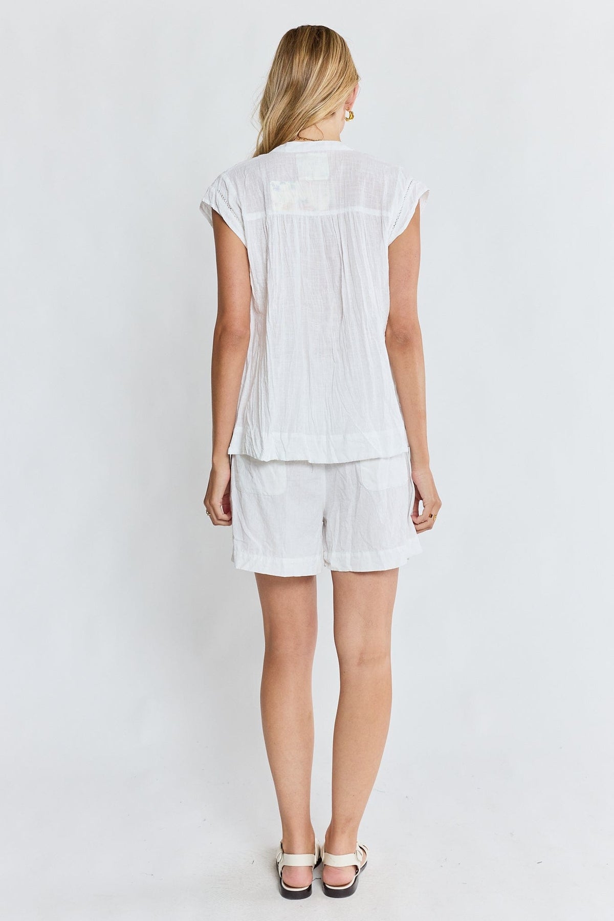 Lulalife Lulalife Marilyn Top - White Lulalife Marilyn Top - White Splash Swimwear Tops