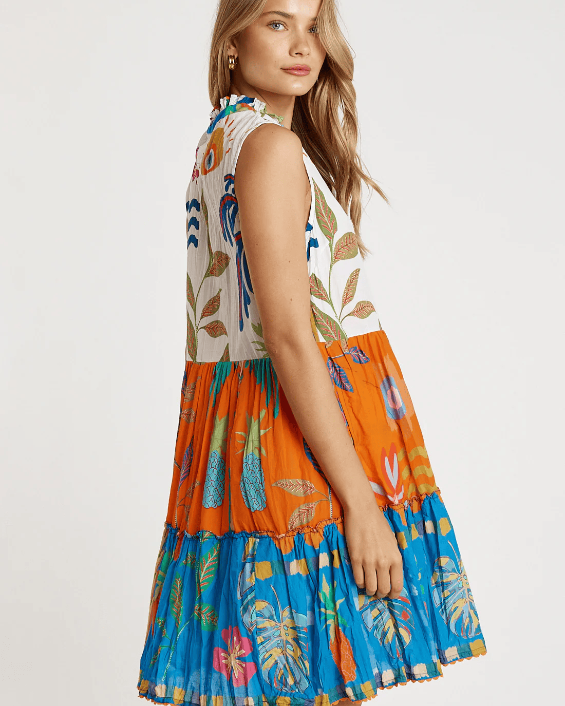 Lulalife Lulalife Tasmin Sleeveless Dress - Multi Lulalife Tasmin Sleeveless Dress - Multi Splash Swimwear Clothing