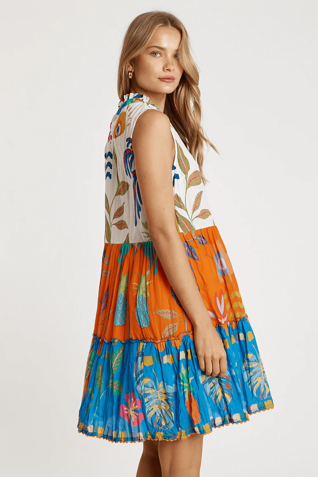 Lulalife Lulalife Tasmin Sleeveless Dress - Multi Lulalife Tasmin Sleeveless Dress - Multi Splash Swimwear Clothing