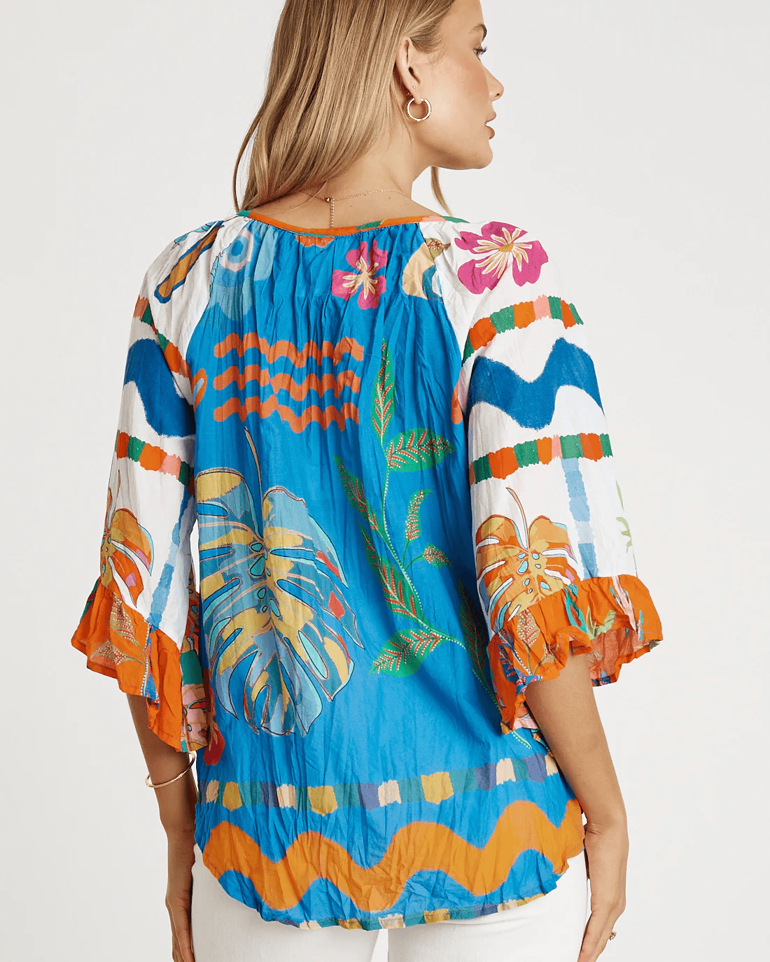 Lulalife Lulalife Tasmin Top - Multi Lulalife Tasmin Top - Multi Splash Swimwear Clothing