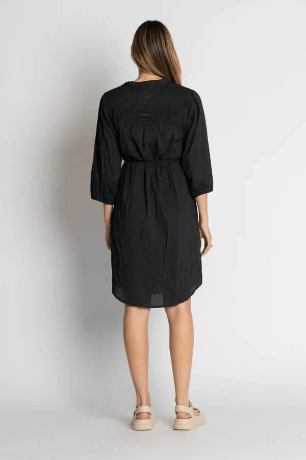 Lulalife Shayna Button Dress Shayna Button Dress Splash Swimwear Clothing