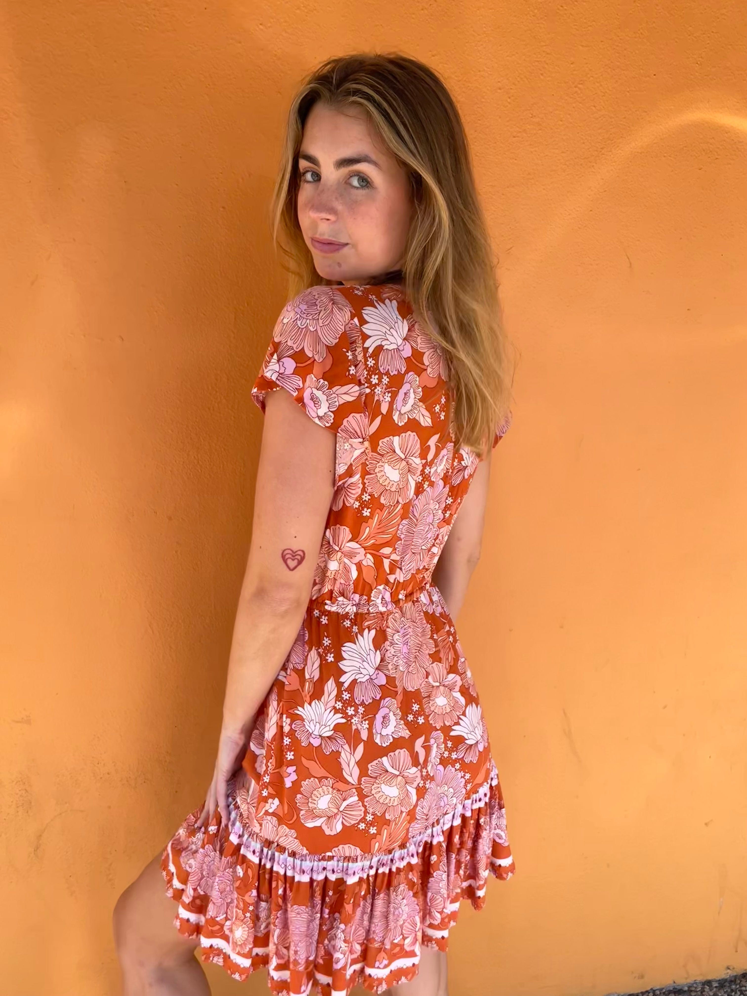 Lulu & Bird Lotus Flower Gypset Dress Lulu & Bird Songbird Gypset Dress - Amethyst