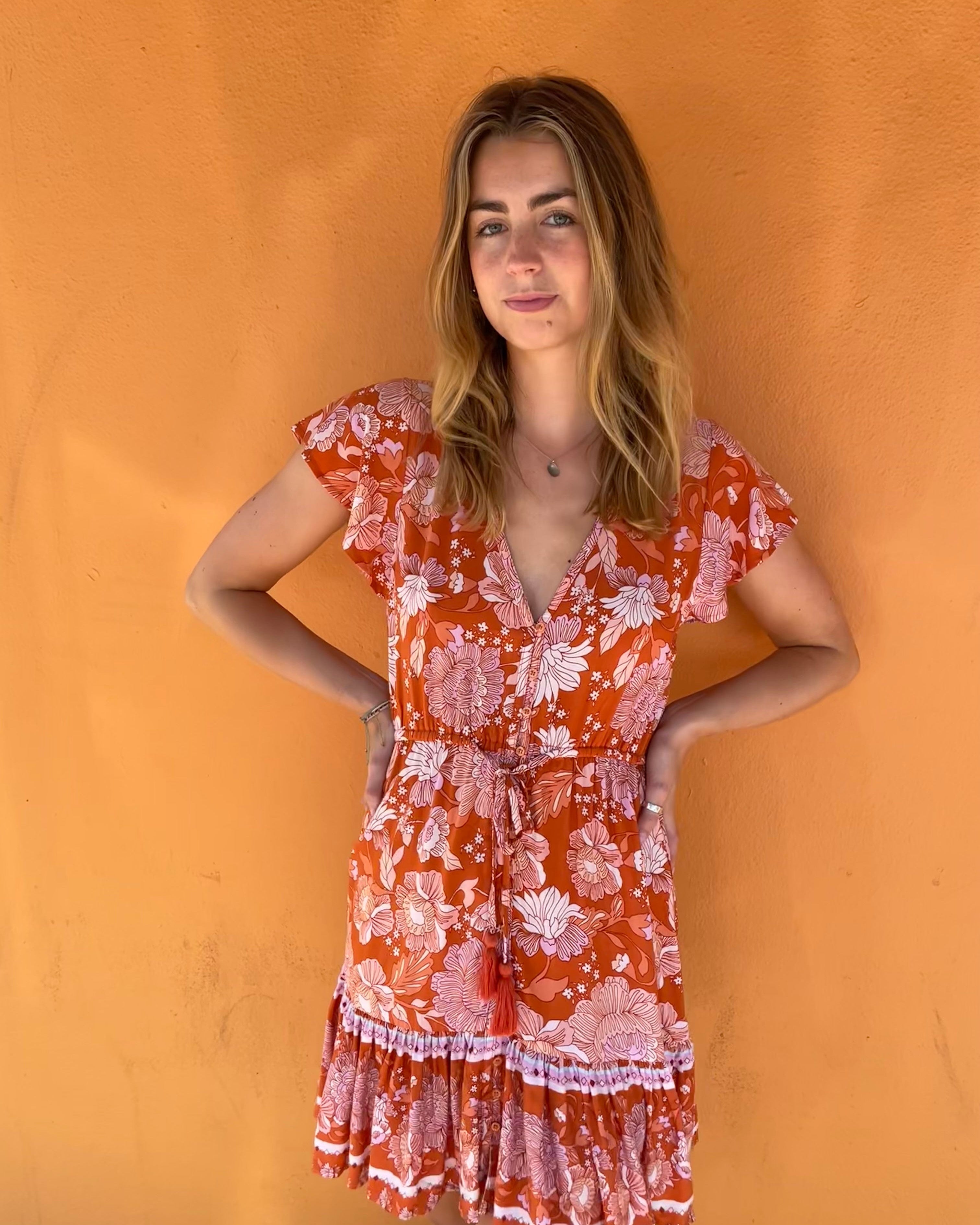 Lulu & Bird Lotus Flower Gypset Dress Lulu & Bird Songbird Gypset Dress - Amethyst